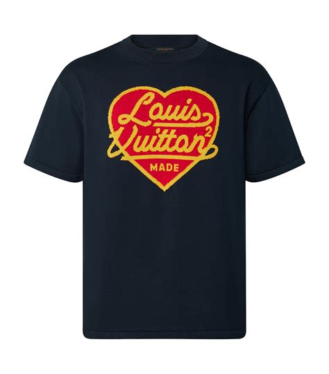 louis vuitton made heart|louis vuitton heart t shirt.